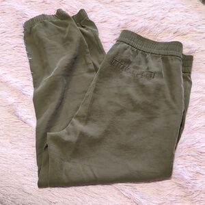 Olive Green Women's Pants